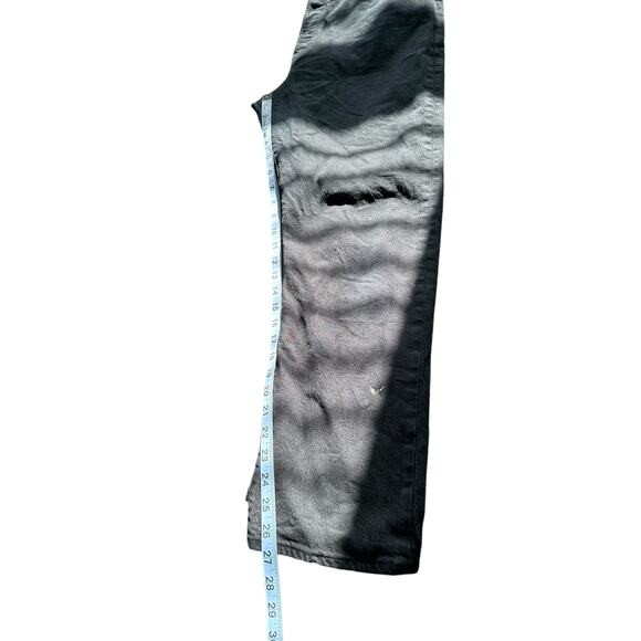 Levi's Black Classic Basic Button Fly Premium Wedgie Straight Leg Jeans Size 32 - Picture 12 of 13